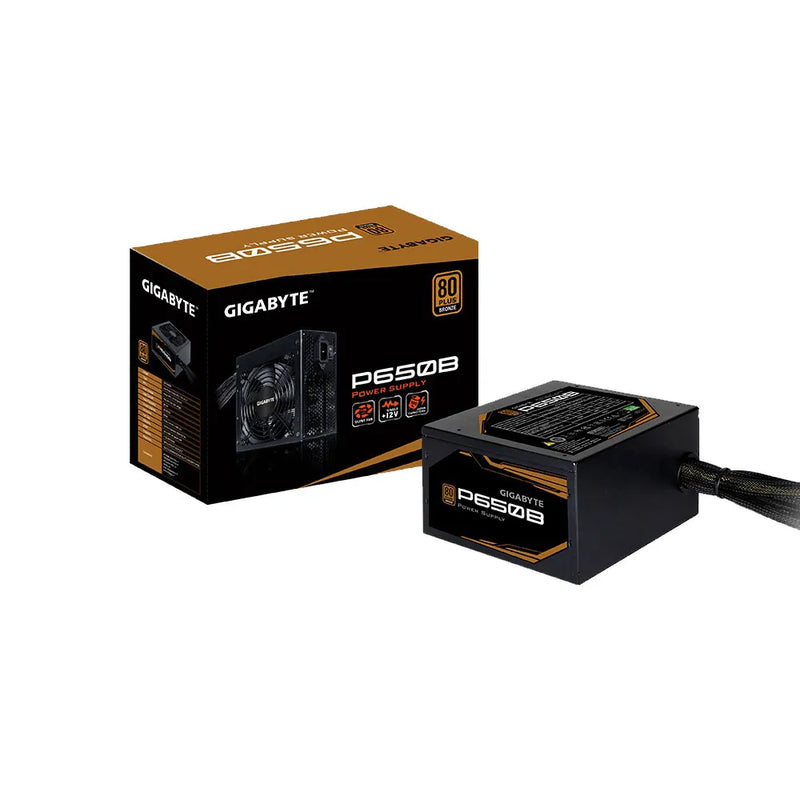 Fonte Gigabyte P650B 650W, 80 Plus Bronze, PFC Ativo Bivolt