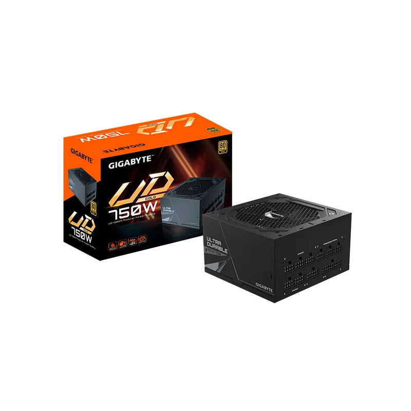 Fonte Gigabyte Ultra Durable UD750GM, 750W, 80 Plus Gold, Modular, PFC Ativo Bivolt