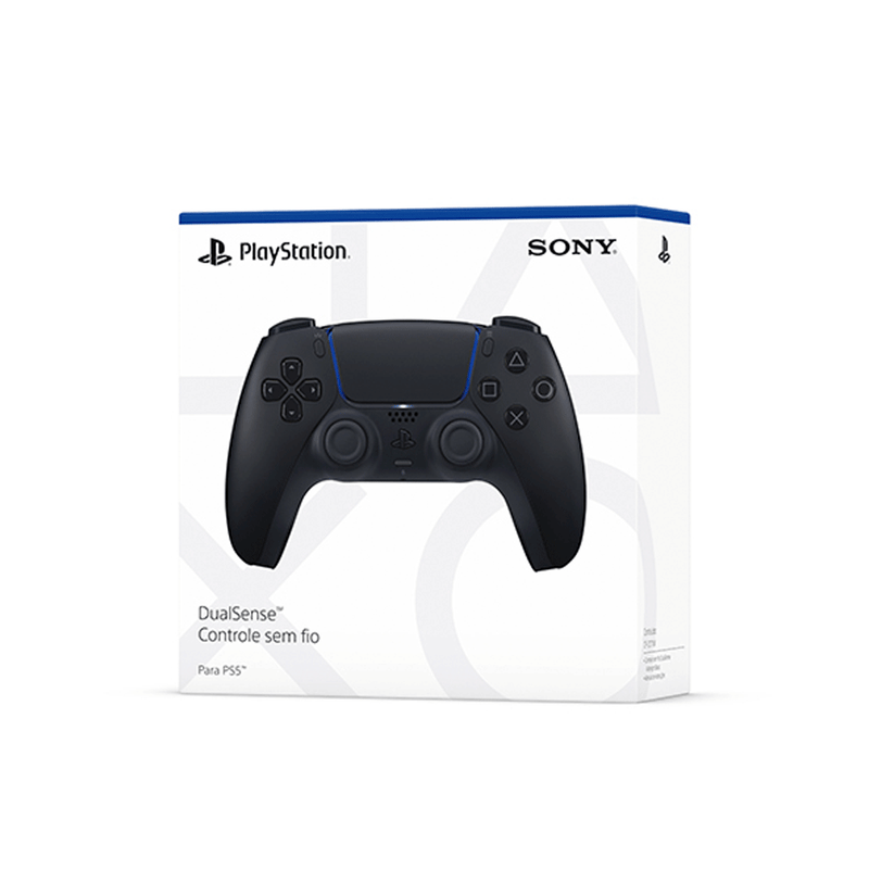 Controle Sem Fio Sony DualSense Para PlayStation 5 Preto