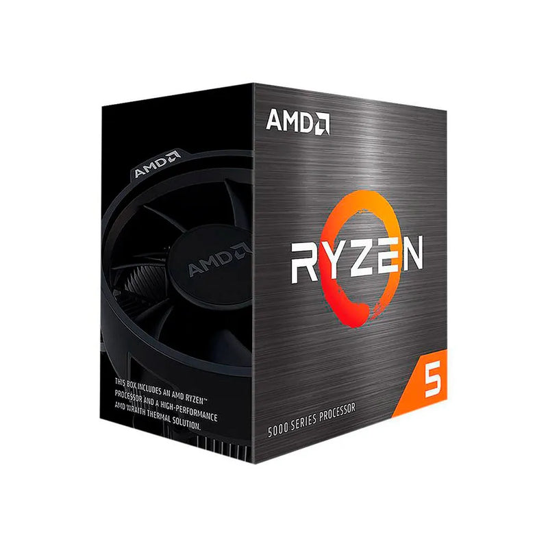 Processador AMD Ryzen 5 5500, 3.6 GHz, (4.2GHz Max Turbo), Cachê 3MB, 6 Núcleos, 12 Threads, Sem Video, AM4 - 100-100000457BOX