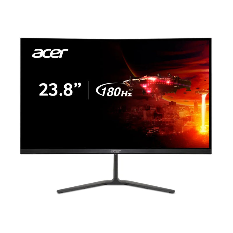 Monitor Gamer Acer Nitro KG240Y 23.8" Full HD 180Hz, 1ms, IPS, HDMI, Display Port Preto