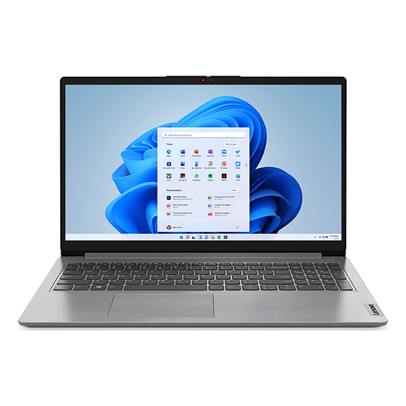 Notebook Lenovo Ultrafino IdeaPad 1i i5-1235U, 15.6" 8GB, 512GB SSD, Intel Iris® Xe, 82VY000QBR Cloud Grey