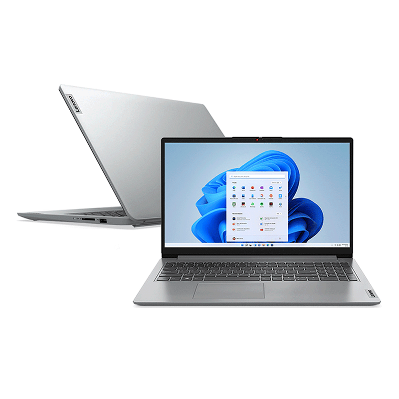 Notebook Lenovo Ultrafino IdeaPad 1i i5-1235U, 15.6" 8GB, 512GB SSD, Intel Iris® Xe, 82VY000QBR Cloud Grey