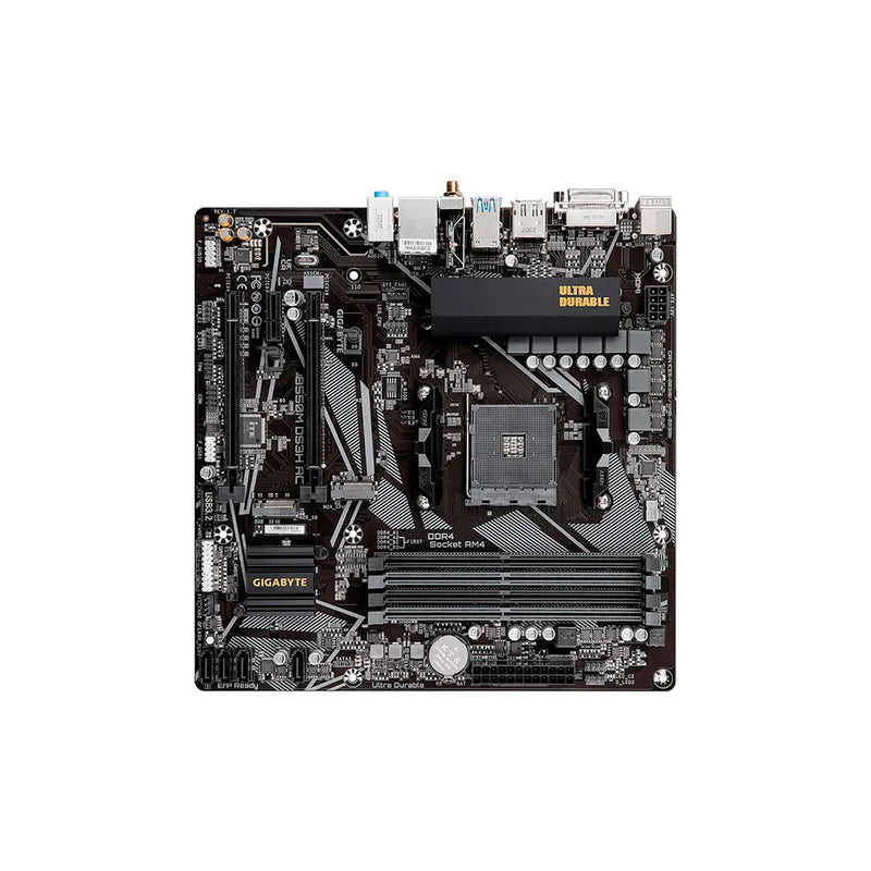 Placa Mãe Gigabyte B550M DS3H (Rev 1.7), AMD AM4, Micro ATX DDR4