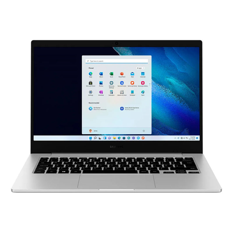 Notebook Samsung Galaxy Book GO Snapdragon® 7c, 14" FHD LED, 4GB, 128GB UFS, NP340XLA-K07BR Prata