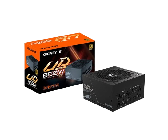 Fonte Gigabyte Ultra Durable UD850GM, 850W, 80 Plus Gold, Modular, PFC Ativo Bivolt